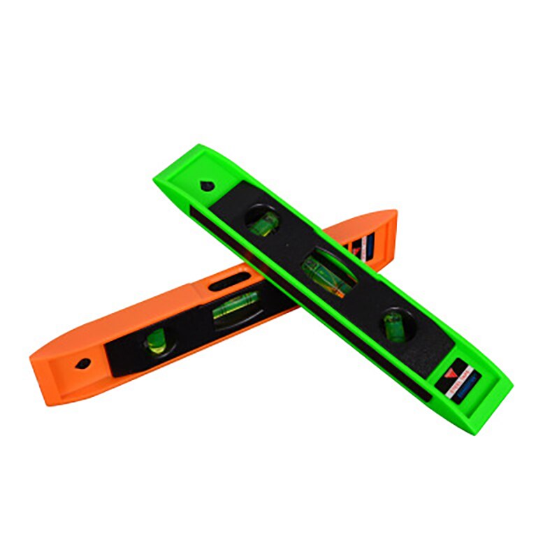 3 Bubble Spirit Level Portable Level Ruler Bubble Ruler Magnetic ABS Shell Vertical Horizontal Bubble Level Pocket Level Tool