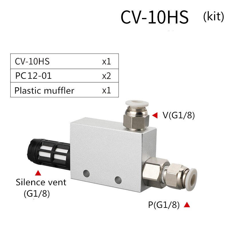 Vákuový generátor vzduchový výfukový ejektor tlak pneumatický acv cv -10 15 20 25 negatívny regulačný ventil wyrzutnik prozniowy: 10 w 12 kovanie