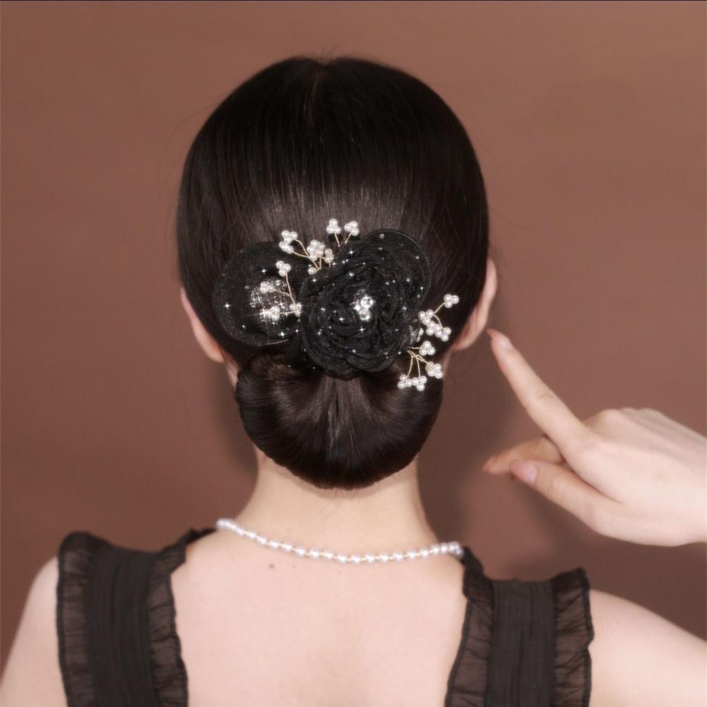 Hair Bun Maker Floral Lazy Hair Curler Deft Bun Twister Long Hair Easy Fast Snap Roll Tool Women Girl Hairdressing Accessories