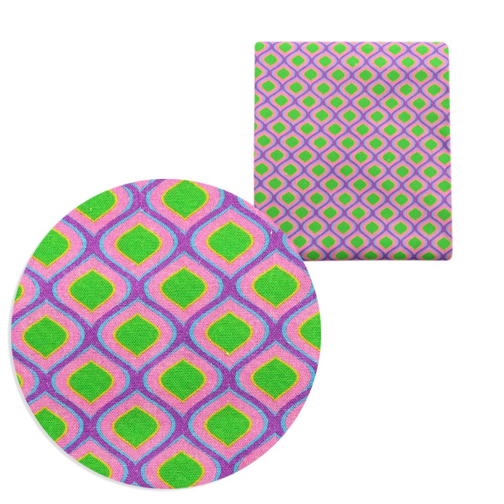 50*145cm géométrique imprimé 100% coton tissu Patchwork pour tissu enfants maison Textile pour couture poupée robe rideau, 1Yc11059: 1088877003