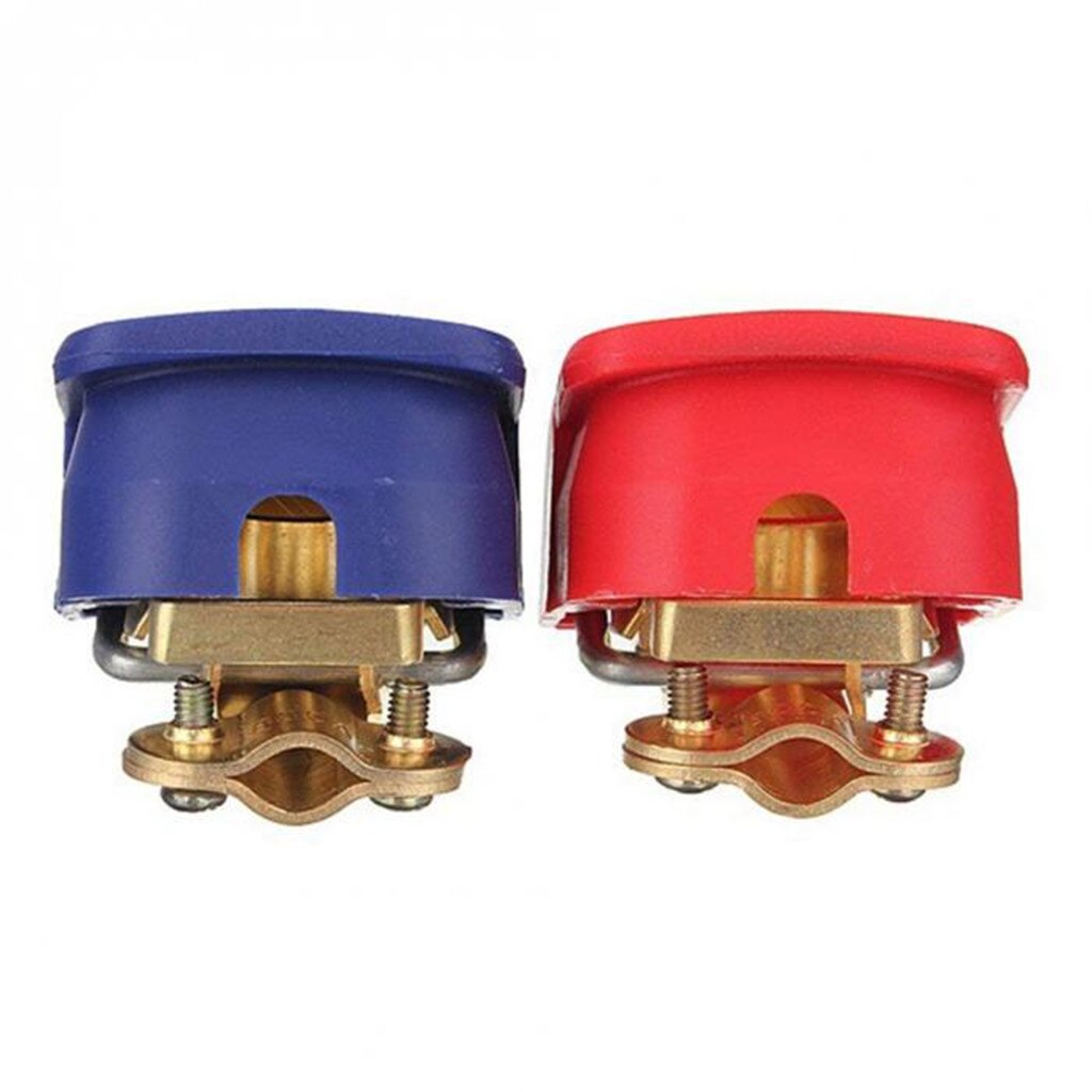 1 paire 12v voiture déconnexion rapide déconnecteur de batterie bornes pinces connecteurs pour tous les piles rondes taille # YL1