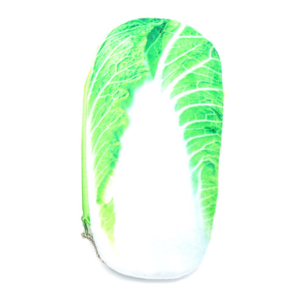 1Pc Funny Pencil Case Multicolor Simulations Vegetables Pencil Pen Bag Stationery Storage Office School Supplies: 01
