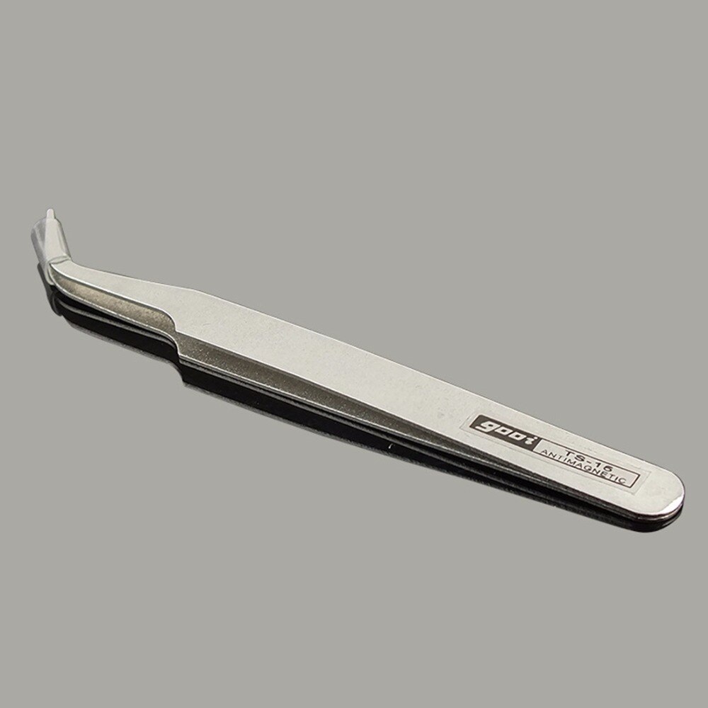 Gooi TS-15 Steel Bend Tweezers