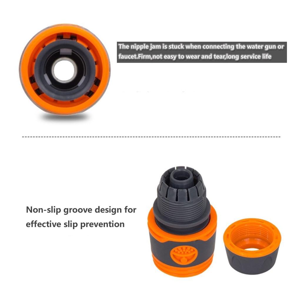 Quick Connector Valve with Water Tap Splitter Hose Extension Irrigation Agriculture Quick Water Connector Extension Hose