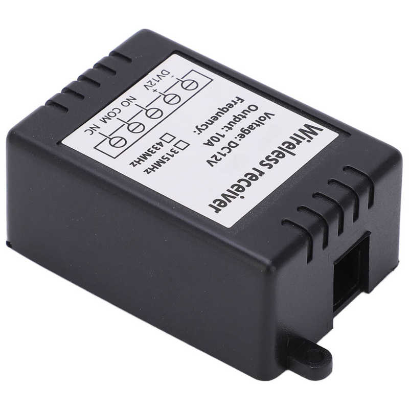 12V Single Channel Wireless Receiver Wireless Relay Remote Control Working Mode for Electronic Lock Remote Control
