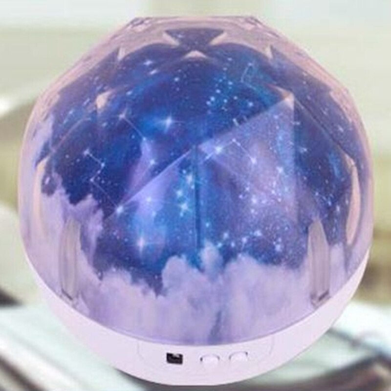 Sterrenhemel nachtlampje planeet ic projector led lamp kleurrijk draaien knipperende ster kinderen baby kerstmis