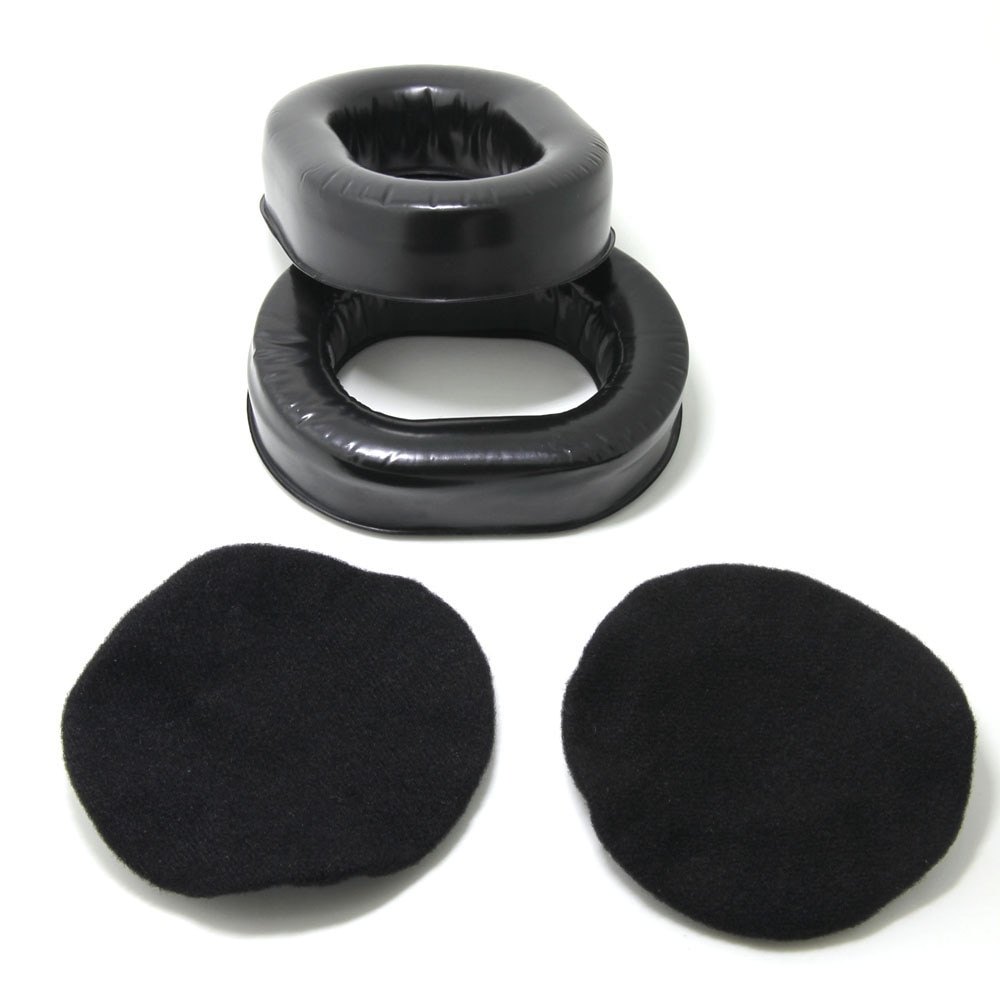 Comfort Gel Undercut Ear Seals for David Clark Kore Avcomm Pilot-USA ASA Flightcom Aviation Headsets with Ear Seal Covers