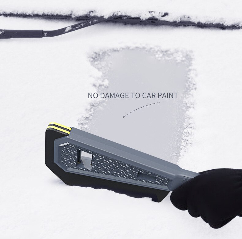 Car Snow Shovel 3in1 Ice Scraper Windshield Multifunctional Detachable Ice Breaker Winter Snow Brush Shovel Car Snow Remover