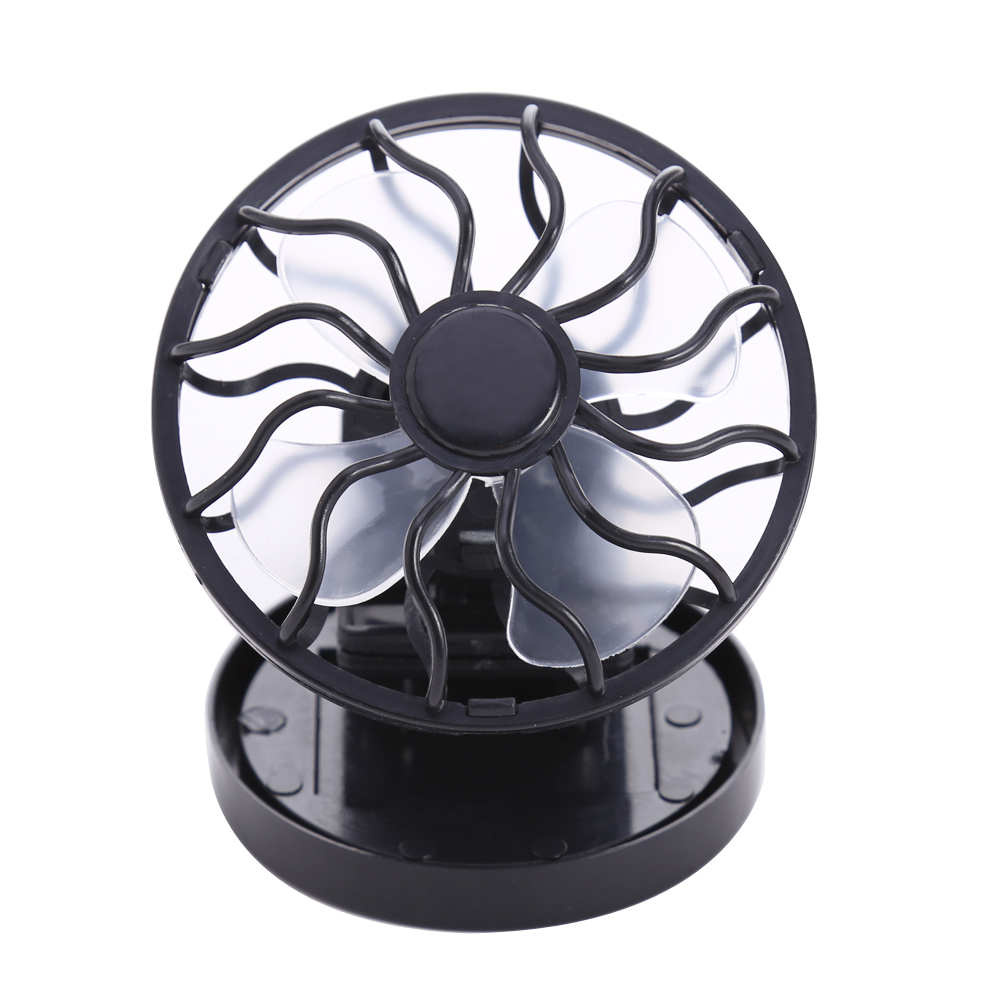 Koelventilator op zonne-energie Clip-On Mini-zonneventilator Strand buitenshuis Koelventilator Clip-on ventilator Huishoudelijke apparaten