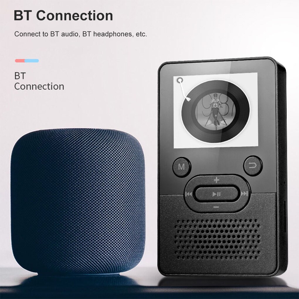 MP3 Speler Bluetooth-Compatibel 4/8/16Gb Draagbare Sport Muziekspeler Amv MP4 Jpg Jpeg Bmp gifradio Voice Recorder