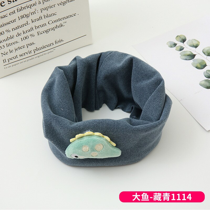 Herfst Winter Kinderen Katoenen Sjaal Winddicht Baby Warm Sjaal Cartoon Kids Uitlaten Lcasual Jongens Kraag Meisjes Halsdoek: B16