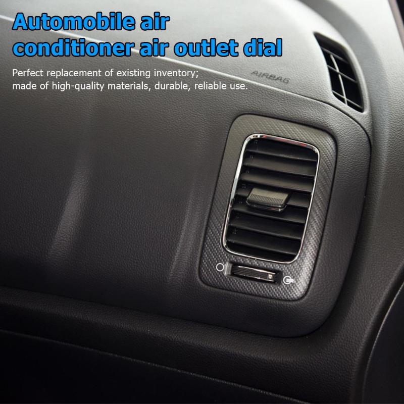 Kit de reparación de Clip de lengüeta de salida de ventilación de aire delantera izquierda/Centro/Derecha A/C para Kia K3 accesorios de Interior de coche negro