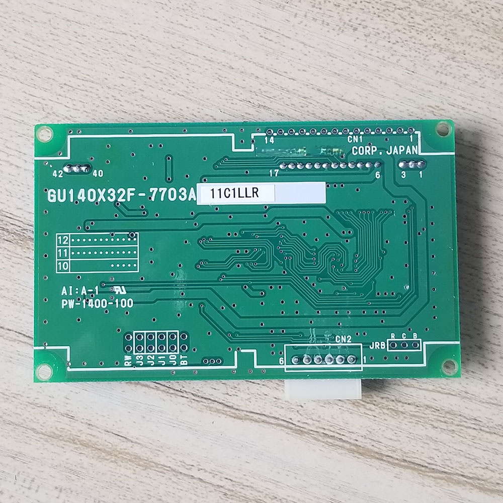 Dot Matrix Graphics VFD Screen GU140X32F-7703A GU128X32F