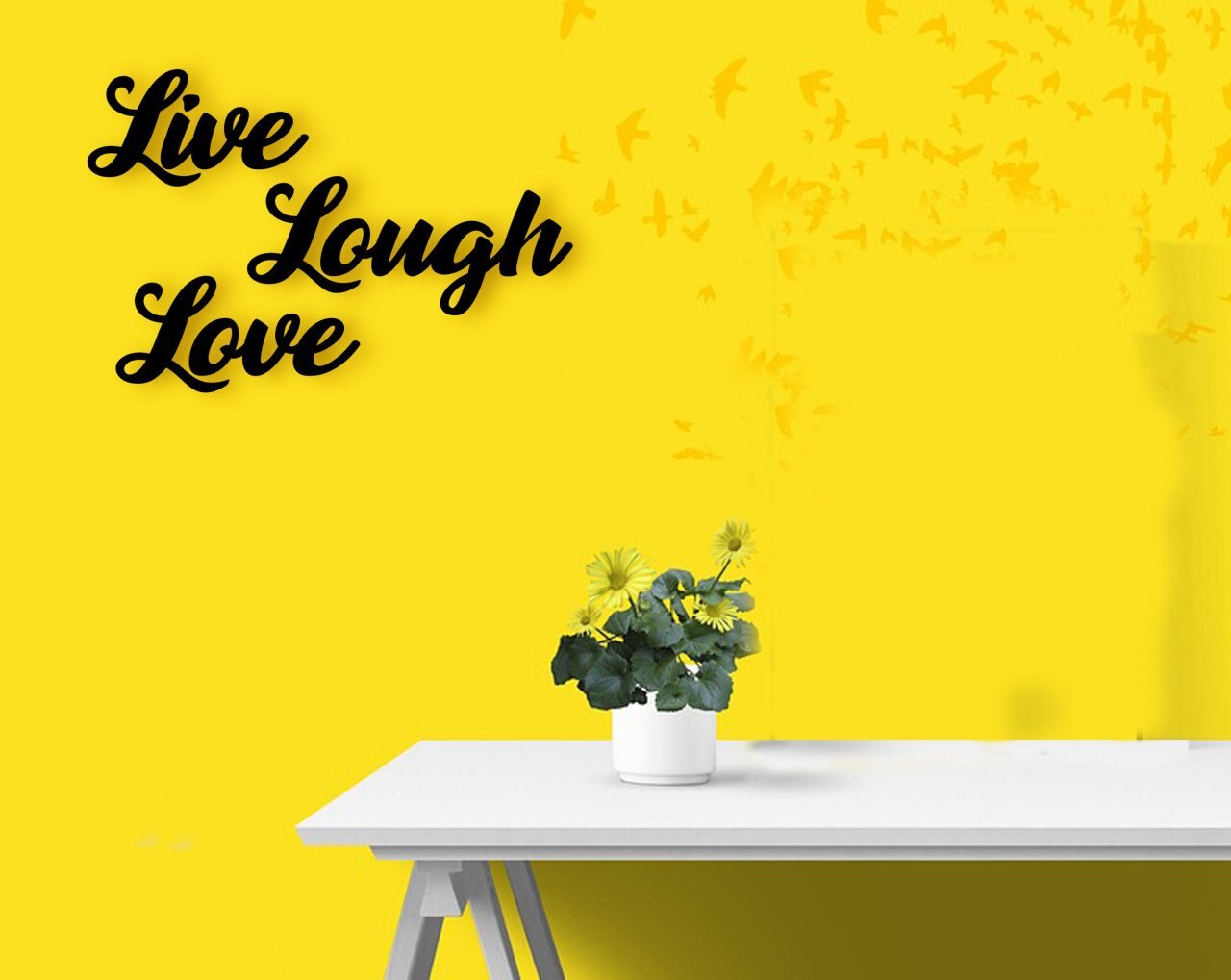 Bk Home Live Laugh Love Houten Muur Post Moderne Handig Betrouwbare Decoratie Eenvoudige Nabijheid