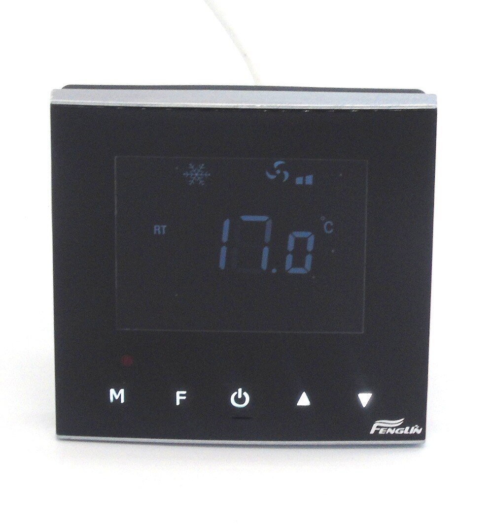 Touch 3 Speed Fan Coil Units Thermostat with cooling heating