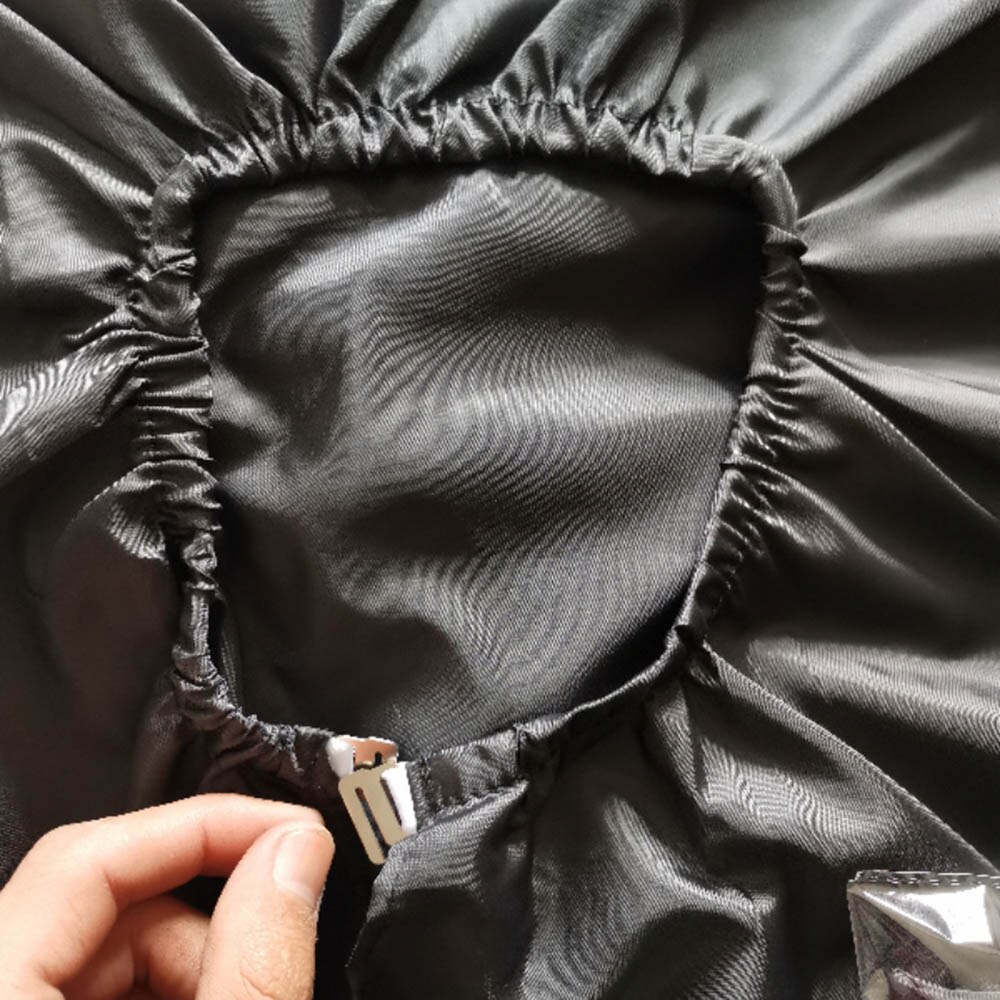 Peluquería corte de pelo Barbero capa para salón de belleza impermeable envoltura de nylon peluquero delantal capa de peluquería proteger vestido negro