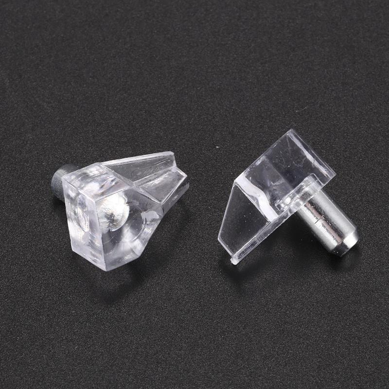5 Mm Pin Shelf Support Shelf Studs Strong Support 20 pcs Transparent