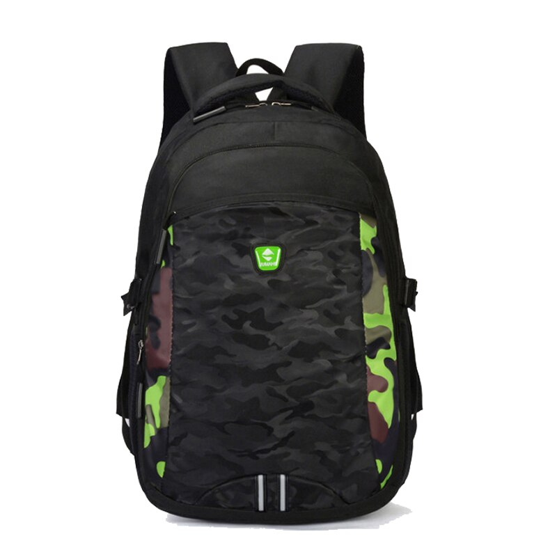 Chuwanglin mandlig rygsæk patchwork laptop rygsække unisex skoletasker vandtætte rejserygsække mochilas mujer  d7770: Grøn