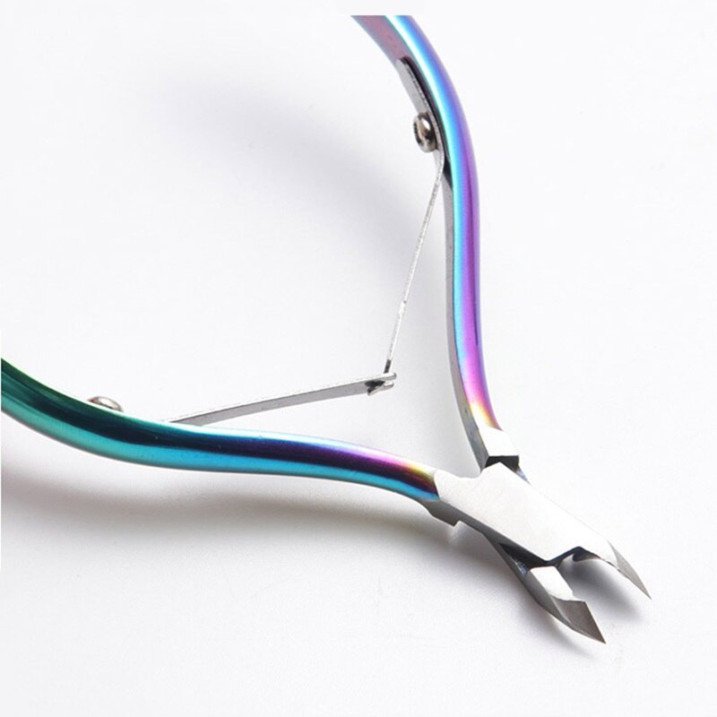 Fingernegl tånegl neglebåndstang trimning rustfrit stål negleklipper cutter neglebånd saks tang manicure værktøj: Multi