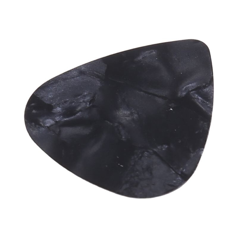 Gitaar Plectrum 100Pcs Driehoek Celluloid Instrumenten 0.46Mm Willekeurige Kleur