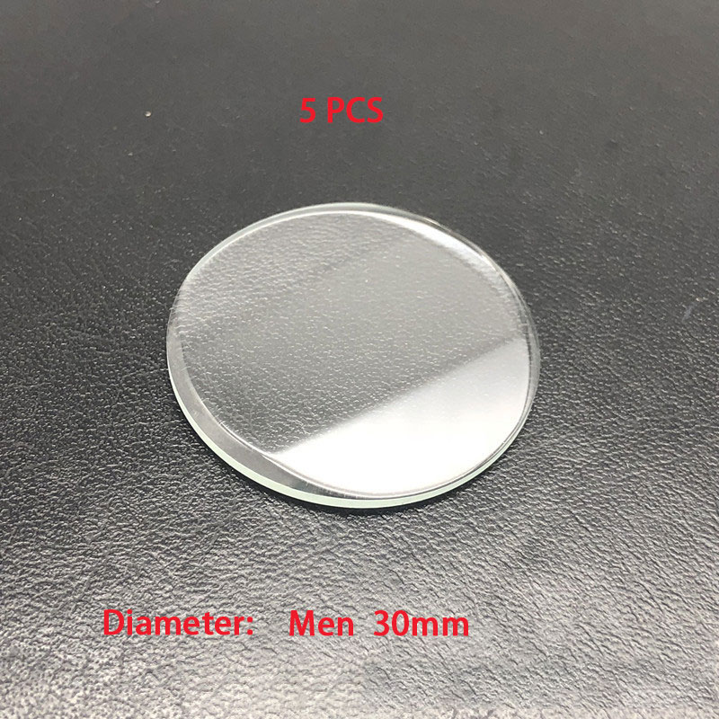 Mineral glas Uhren linsen polyed rischen Winkel modifizieren des Glas 3a geripptes Glas passen orientalische Doppel löwen uhr Reparatur teil Aftermark: Gold