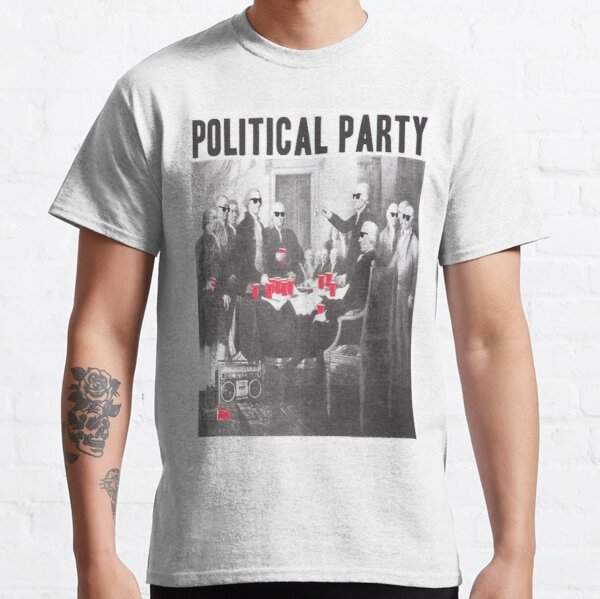 Political Party Shades and Red Cups Tee Shirt Men's Summer T shirt 3D Printed Tshirts Short Sleeve Tshirt Men/women T-shirt: M