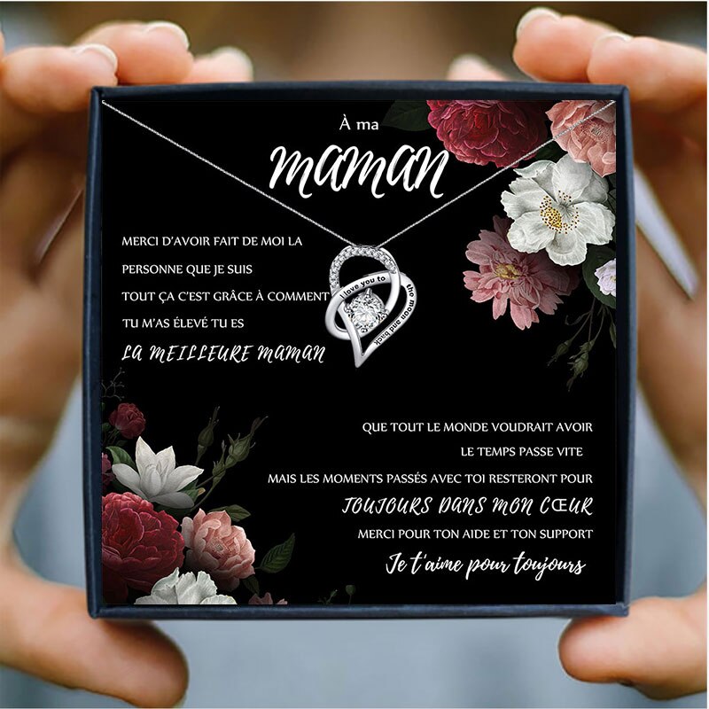 Herz murmeln Halskette Frauen Schmuck Zu Meinem Mama Geburtstag murmeln Schild Halsketten
