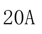 20 Teile/los Mittel größe Auto sicherung Zink-legierung 3A 7,5 EINE 5A 10A 15A 20A 25A 30A 35A 40A Mittel Standard Klinge Sicherung Für Auto Motorrad: Braun