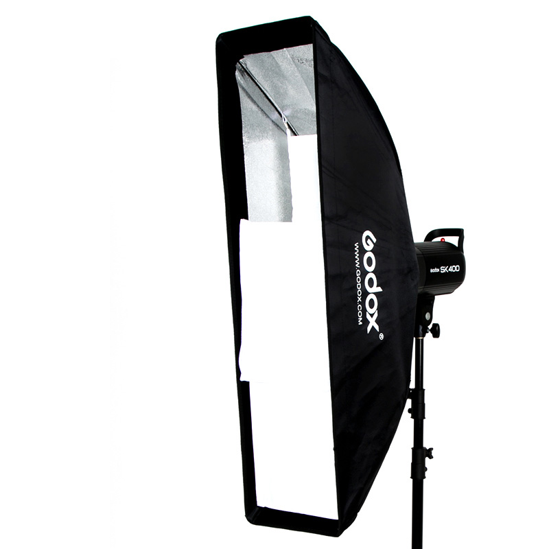 Godox 12&quot;x 47&quot; 30 x 120cm Strip Honeycomb Grid Rectangular Softbox for Photo Strobe Studio Flash Softbox Bowens Mount