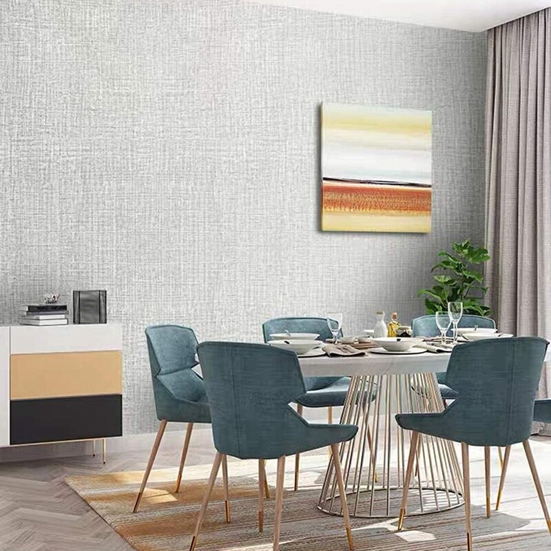 Faux Wall Paper Self-Adhesive Contact Removable Kitchen Backsplash Wall Door (17.7inch 394 inch)