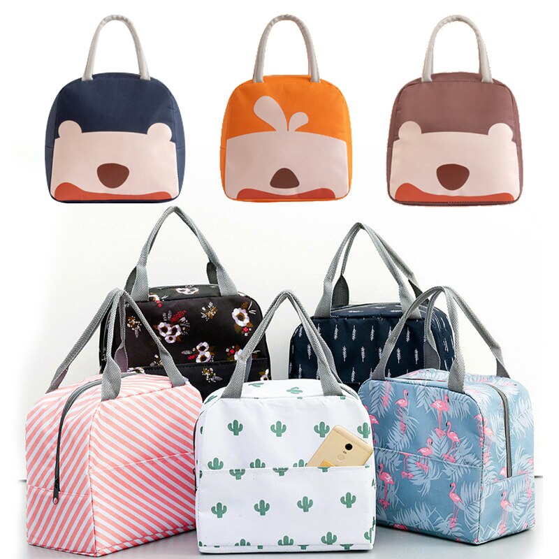Preservation Baby Food Milk Bottle Heat/cold Storage Insulation Bags Waterproof Swan Bag Lunch Bag Infant Kids Food Bag