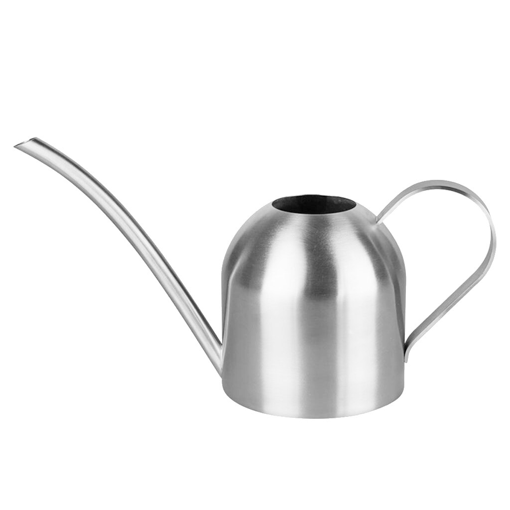 500ml Long Mouth Stainless Steel Watering Flower Kettle For Gardening Pot Or Indoor Succulents Plant Flower Watering Can