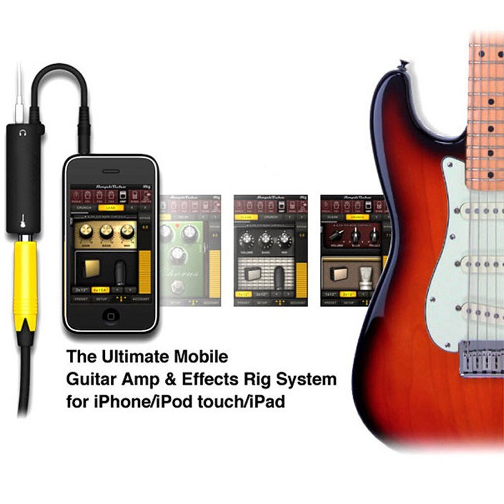 Irig 4 Stuks Gitaar Effecten Interface Adapter Converter Link Apparaten Gitaar Interface Converter Vervanging