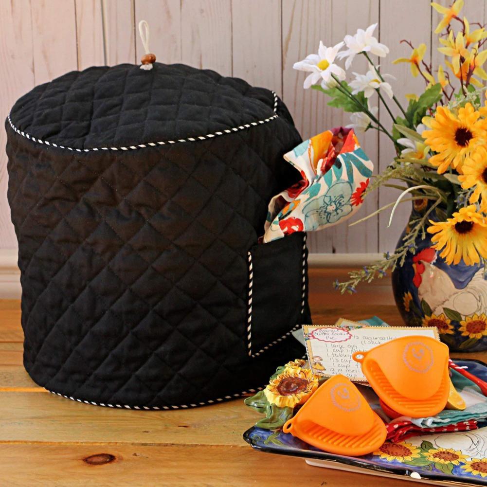 Decorative Cover Great Red Dustproof Rice Cooker Cover Well-fitted Reusable Dust Cover