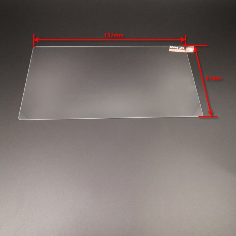 Universal Tempered Glass Film Screen Protector for 6 inch 7inch Size 135*71mm 152*80mm 152*85mm 152*91mm Tablet Car GPS DVD PDA