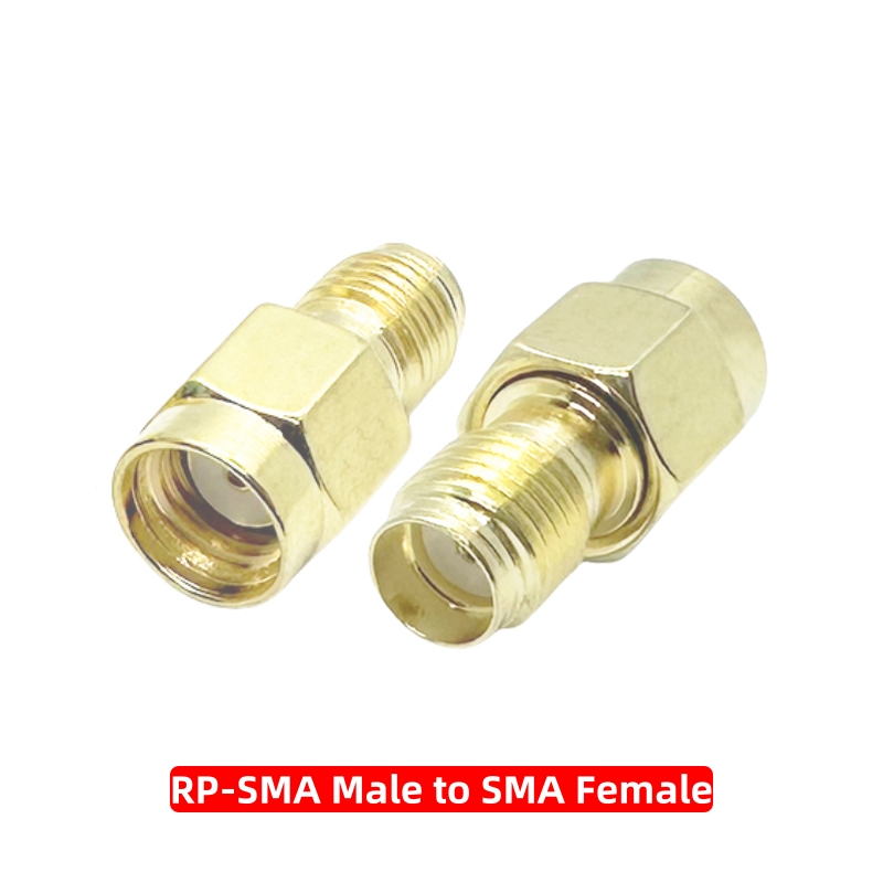 Sma Mannelijke Vrouwelijke Adapter Kit Straight Sma Mannelijke Vrouw RP-SMA Vrouwelijke Coax Connector Voor Radio Wifi Antenne Verlengkabel: Lavendel