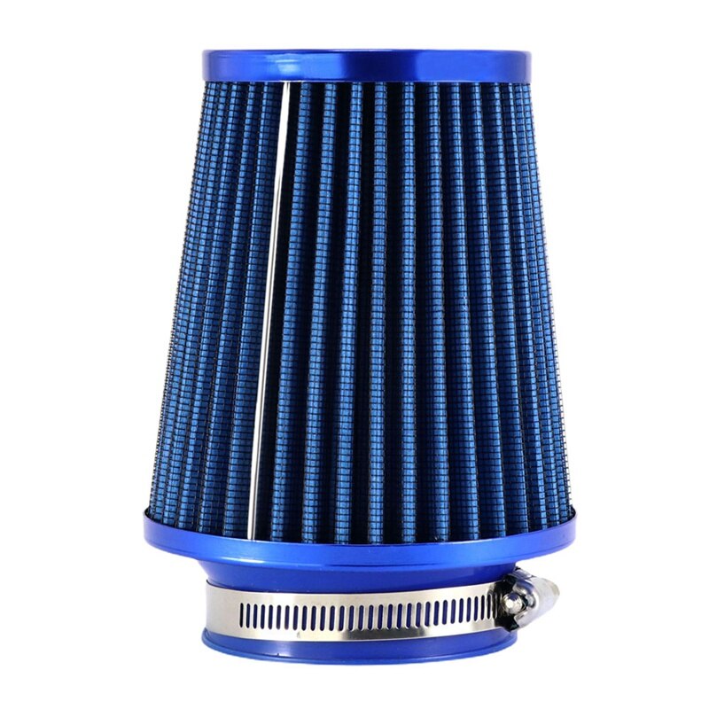 Universal Car Vehicle Intake Air Filter Performance High Flow Cold Intake Induction Kit Sport Power Mesh Cone Car Accessories