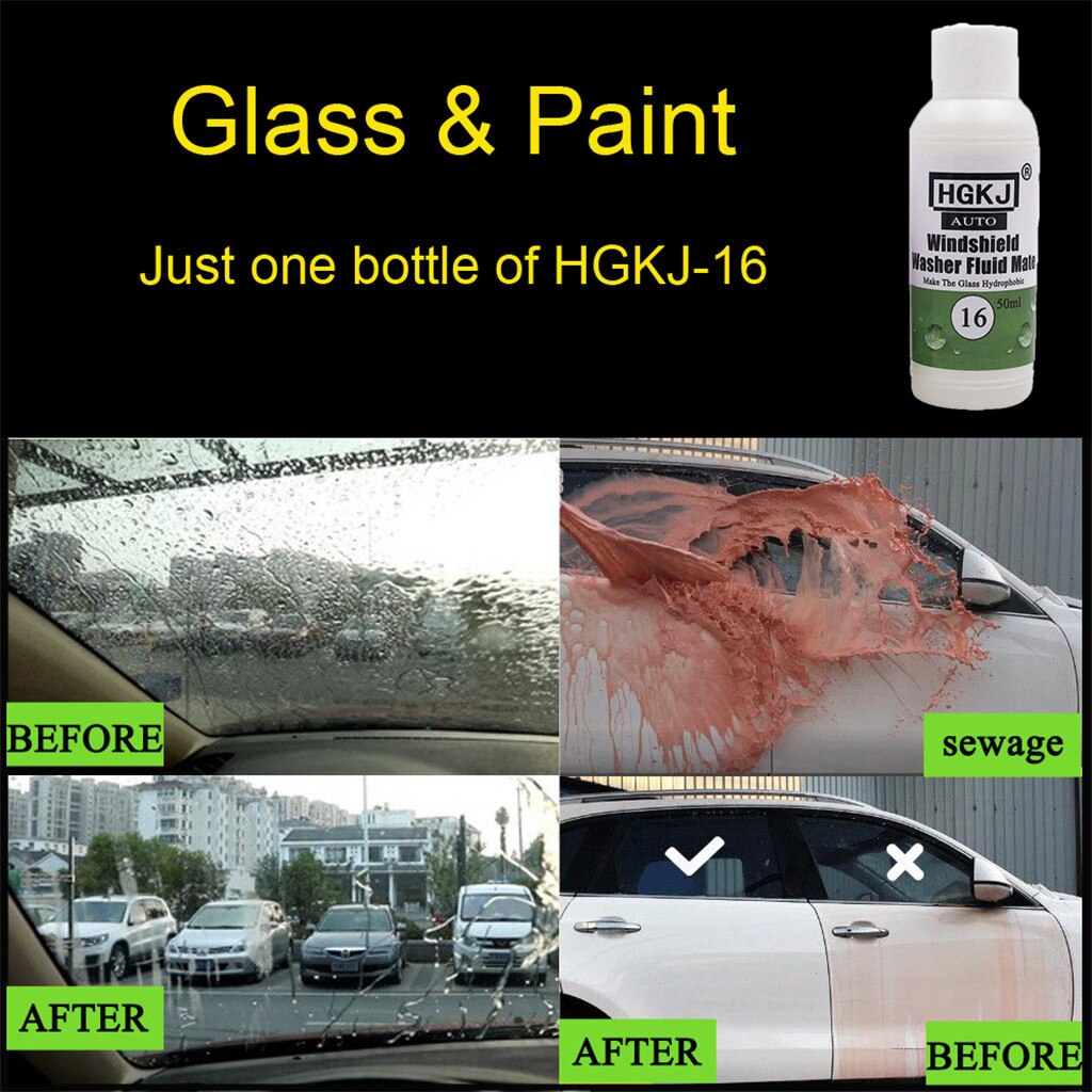 Hgkj -16 auto hydrofobe coating voorruitverf waterdicht regenbestendig beschermen  l0401