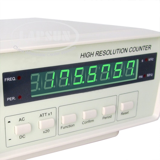 Frequenz Zähler Tester Test Ausrüstung 0,01 hz-2,4 ghz mit Zeitraum Mess 0.5ns-10 s AC110/220 v VC3165