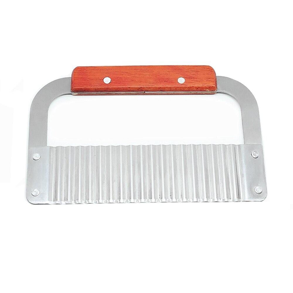Vegetable Fruit Dough Crinkle Wavy Slicer Knife Stainless Steel Wave Potato Cutter Kitchen Tools