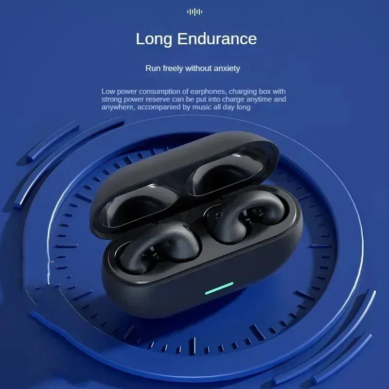 XIAOMI Bone Conduction Bluetooth Earphones Wireless HiFi Stereo Sports Headphones Waterproof with Microphone for Game Music