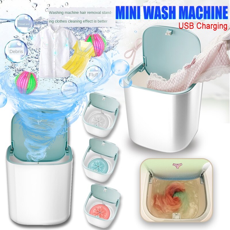 Auto Car Travel Mini Washing Machine Automatic Household Mini Tube 3-5Kg Wash Underwear Care Cleaner Portable Washing Machine