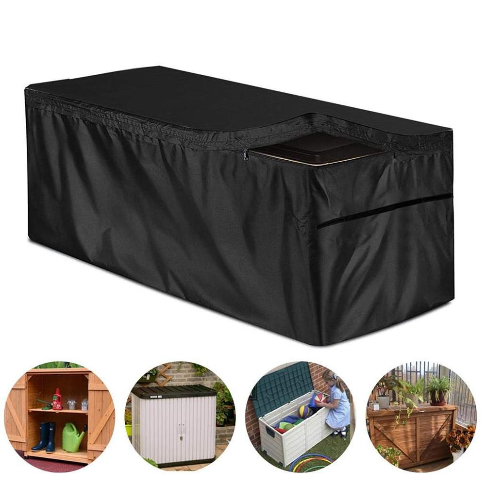 Newest Deck Box Cover with zipper Waterproof UV Protection Deck Boxes Case Protector #CW