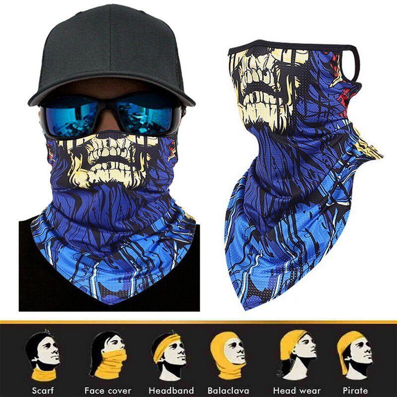Gezichtsbedekking bivakmuts sjaal nek buitensport zijde oorlus buis unisex unisex hoofd gezicht nek gaiter klimsjaal gezichtsmasker