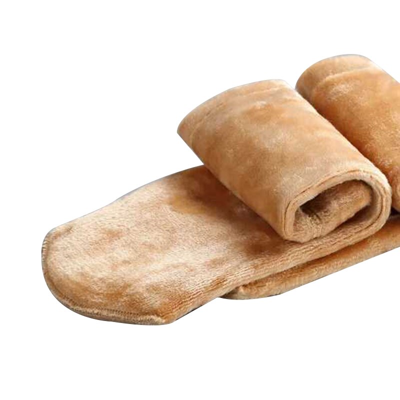 Unisex Breathable Super Warm Solid Nylon Socks Winter Autumn Seamless Thicken Socks