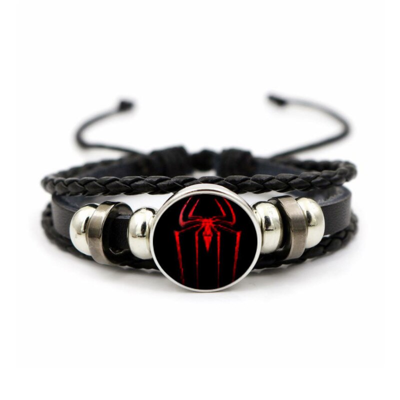 Hero Serie Speelgoed Hand Geweven Lederen Kralen Armbanden Jouet Voor Jongens En Meisjes Stijlvolle: T0010Z-12