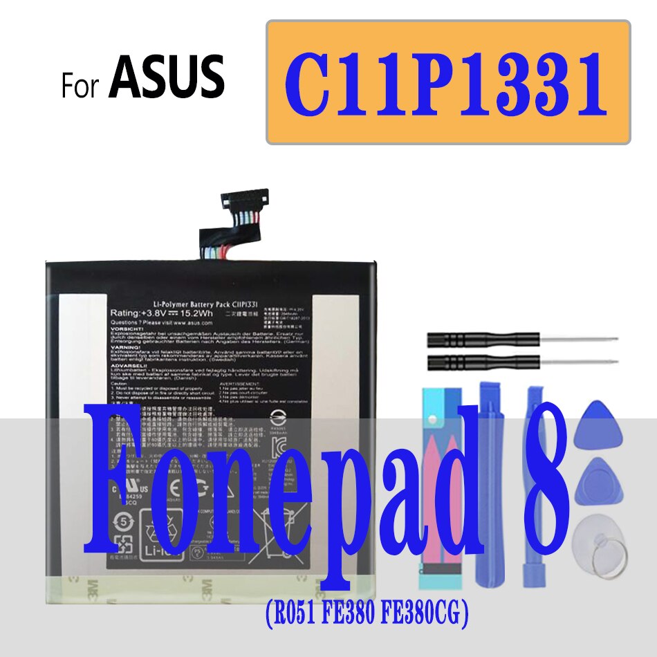 3948mAh C11P1331 Ersatz Batterie Für Asus Fonepad 8 FE380CG Batterie Bateria