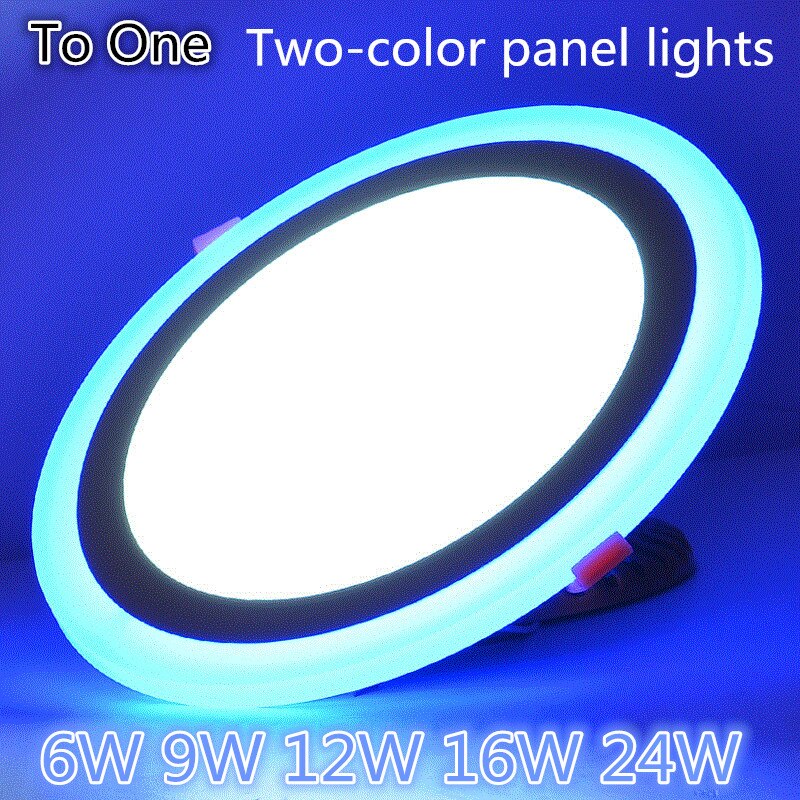 AC90-260V round/square led panel downlight,6w 12w ... – Grandado