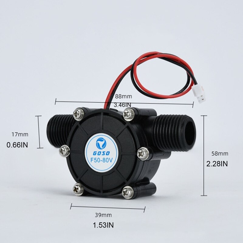 Micro Hydro Generator High Efficiency Water Flow Generator Water Charging Tool