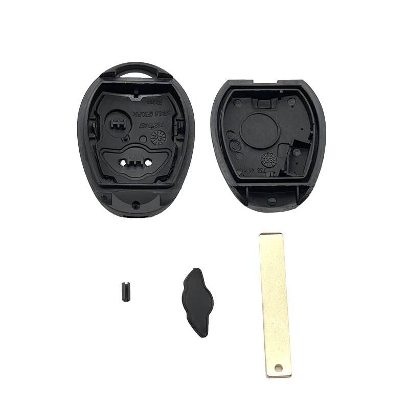 Xinyuexin keyless enter fjernnøkkel erstatning shell case fob for bmw mini one cooper  r50 r53 blank nøkkel 2 knapper